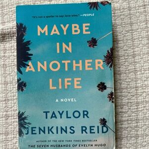 Maybe In Another Life by Taylor Jenkins Reid - Teal & Coral Paperback